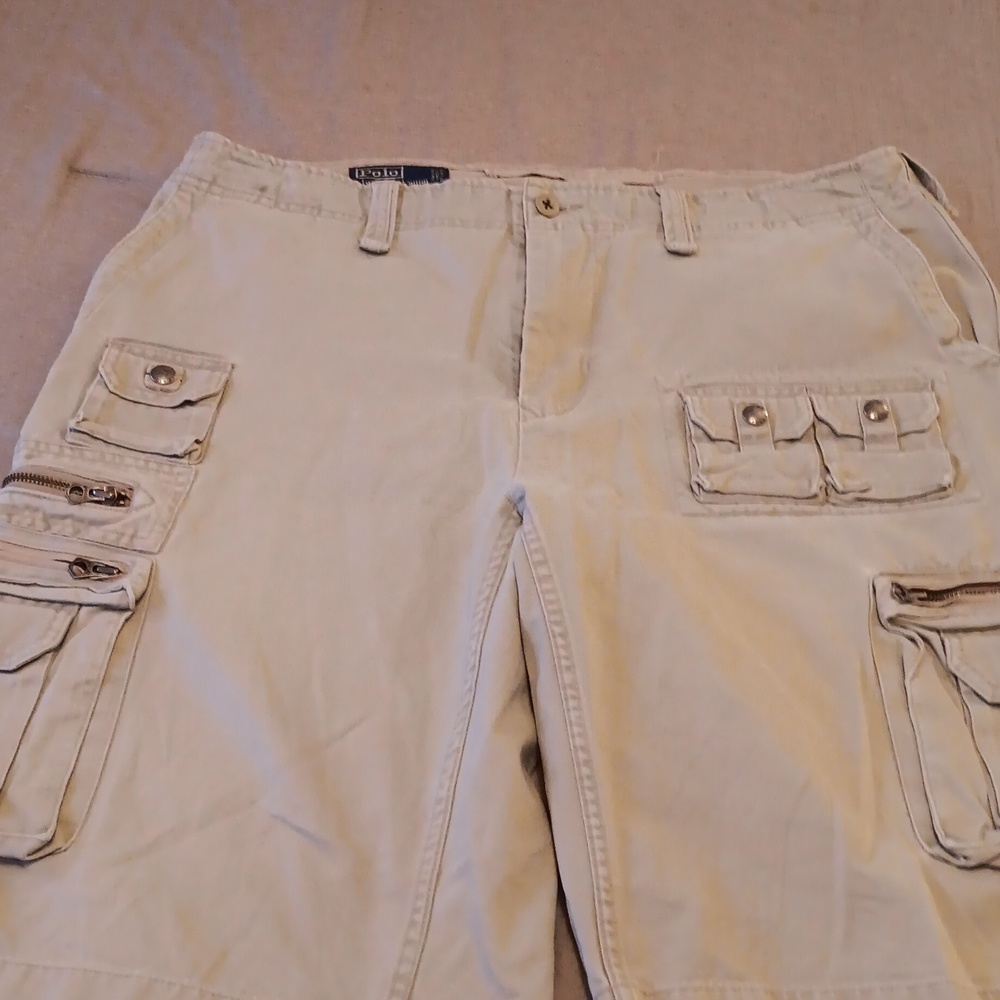 Polo by Ralph Lauren Vintage Khaki Cargo Shorts